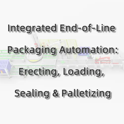 Integrated End-of-Line Packaging Automation: Erecting, Sealing, Wrapping & Labeling