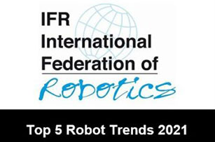 國際機器人聯合會IFR：2021年機器人5大趨勢